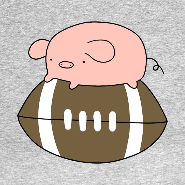 Little Pig and Football by saradaboru